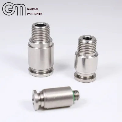 New KQG2R Type Union Straight One Touch Reducer Connect Air Press Fitting Stainless Steel 304 316
