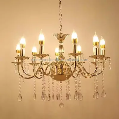 New Einek Wedding Prop Lights Stage Hall Ceremony Pavilion Decoration Iron Electroplating Ceiling Decorative Chandelier