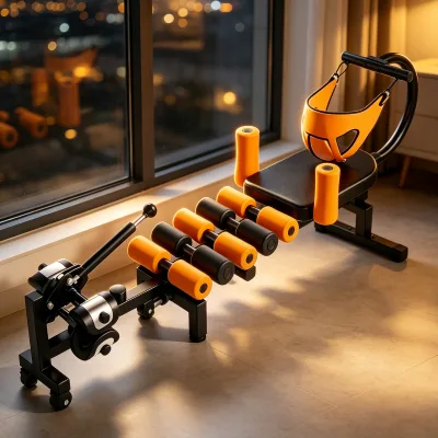 Full Back Body Release Stretching Equipment, 10 Wheel Gliding System, Complete Spinal Stretching for Whole Back Care