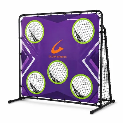 OEM Flag Football Quarterback Target Practice Net with Steel Frame for Backyard and Team Training