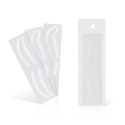 Microblading Disposable Eyebrow Sticker Shaping Stencil Sticker Brow Drawing Guide Auxiliary Template Makeup Tool Accessories