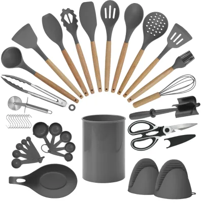 TOALLWIN Kitchen Tools Gadgets Household 6 Pcs Silicone Cooking Utensils Kitchen Set Wholesale Silicone Kitchen Utensils Set