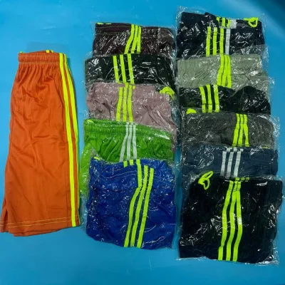 0.7 Dollar Model GH003 Wholesale Summer Boys Quick Dry Short Length Cargo Pattern Swim Board Running Custom Men Biker Shorts