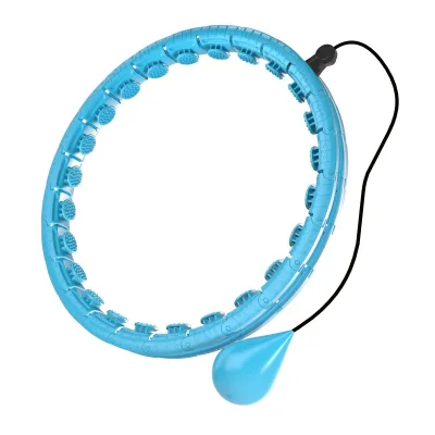 High Quality Intelligent Hoops Smart Detachable Plastic Waist & Body Exercise Tool With Weighted Function
