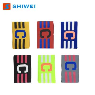 SHIWEI-114#Soccer Elastic Band Captain Football Armband