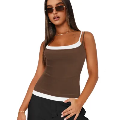 Hot Sale Summer Tank Top for Women Soft Cotton Stretchy and Breathable Casual Stylish Design for Comfort Leisure and Sexiness