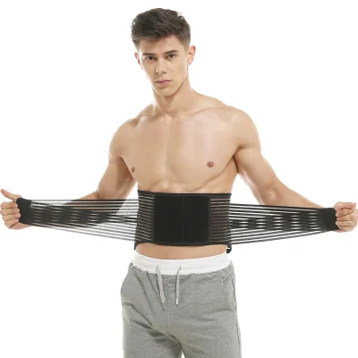 Custom logo Aolikes 2023 Hot High Quality Adjustable Waist Support Belt for Men Back Support Wholesale