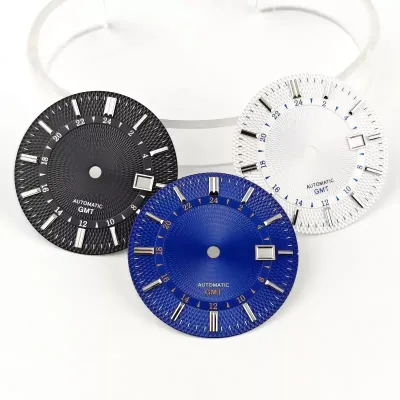 35mm Dial for NH34 Movement Snow Melt Light GS Dial Formal Mechanical Watch SBGM255G Modified Watch Accessories