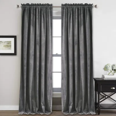 Light Luxury Wrinkle-resistant 100% Blackout Curtains for Living Room and Bedroom