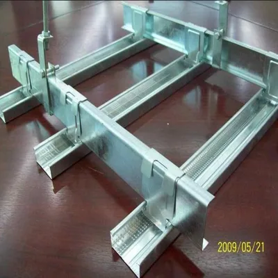 Steel Ceiling Support Profile System Suspended Galvanized Ceiling