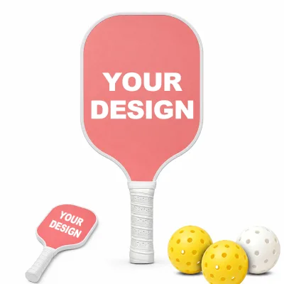 Pickleball Paddle Manufacturers Professional Carbon Fiber Cold Pressing Pickleball Paddle Custom Logo Set