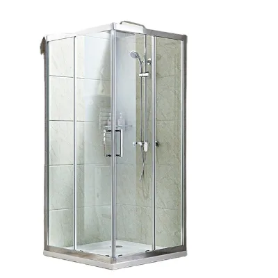 Bath Glass Sliding Shower Cabin Cubicle Door Bathroom Complete Enclosed Shower Room