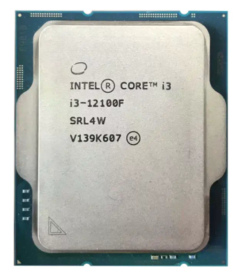 12th Gen Core I3-12100F Desktop CPU 4-Core 3.30 GHz 58W New I3 Processor