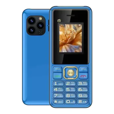 1.8inch 2G GSM Dual Sim Card Low Cost Mobile Phone Button Phone with Large Torch