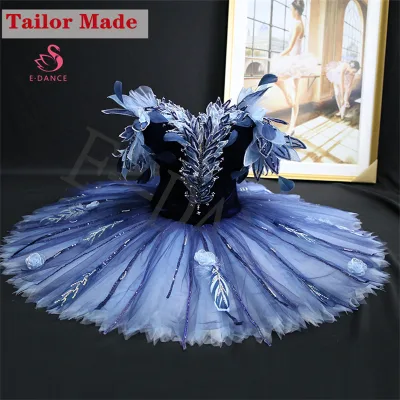 Edance T0207 Bluebird Variation Costume Princess Florina Classical Tutu Ballet Women's Adult Customizable Size