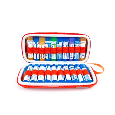 EVA Medical Drug Storage Case Waterproof First Aid Storage Bag Adjustable Compartments for Home Travel Outdoor Emergency Use