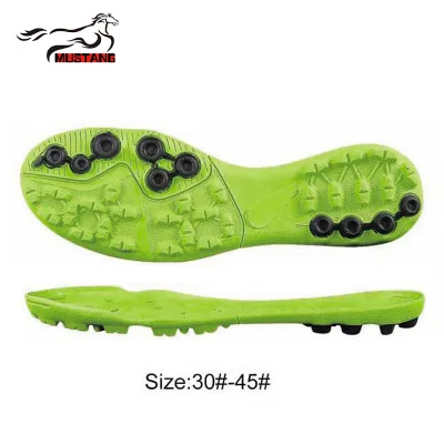 Customized Manufacturer Accessories Football Shoe Sole Wide Varieties Soccer Shoe Sole Rubber/tpr Outsole