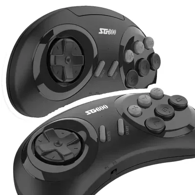 16Bit 4K HD Mini Retro Game Consola De Video Juegos Arcade 2.4G Dual Gamepad TV Game Box Stick for Sega Genesis Mega Drive