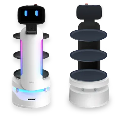New Arrival for Segway ServeBot S1 Electronic Smart Food Delivery Robot Intelligent Digital Humanoid for Guiding & Reception