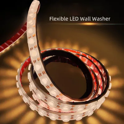 JJX Wall Washer Light Outdoor 24W 24V IP67 Linear Wall Washer Strip Led Light Flexible Neon Flex Led Wall Washer for Outdoor
