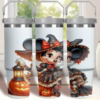 custom shipped from US warehouse within 2 daysHalloween AnimeTumbler Wrap UV printed mugs, 30oz