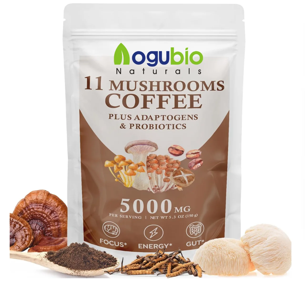 Organic Mushroom Coffee Powder Mushroom Coffee Powder Private Label Mushroom Coffee Powder for Men