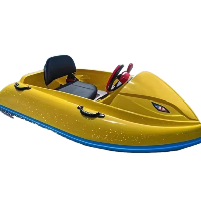 Hot Electric Mini Kart Boat Go Karting Water Ski Vessel Thruster Lure Fishing Raft Speedboat Mosquito Jet Yacht Jetski
