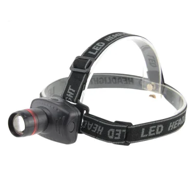 High Zoom ABS Mini LED Head Lamp Super Bright and Waterproof for Outdoor Sports Camping Fishing Portable Headlight