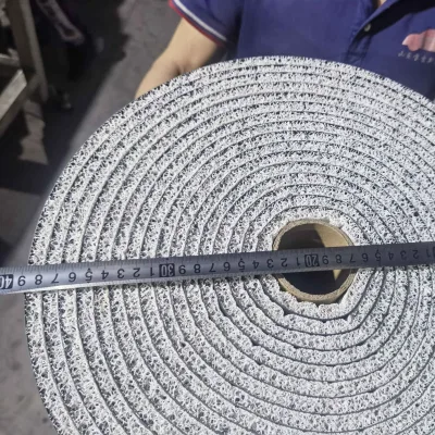 Grade a 0.9-1.1mm Grade B 0.4-0.6mm Silk Thread PVC Cushion Mat 5-22mm Thickness for Office Home Hotel Outdoor Usage