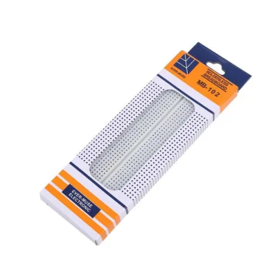 Mini MB-102 Solderless Breadboard Bread Board Protoboard 830 Tie Points Contact