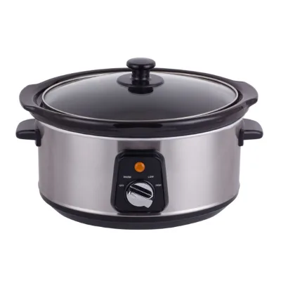 New Design 3.5L 6L 7QT 8L Electric Slow Cooker Multifunction with OFF/LOW/HIGH/Keep Warming Setting