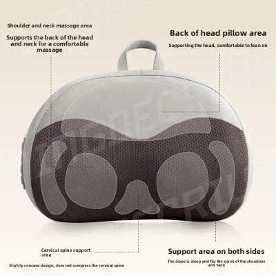 Multi-function Body Massage Pillow Infrared Heating Rolling Massage Soothe Shoulder Waist Discomfort Family Use Massage Pillow