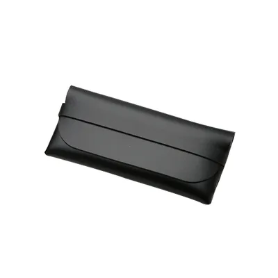 Handmade PVC leather sunglasses case customization glasses packaging Durable portable cassette sunglasses bag eye glass case