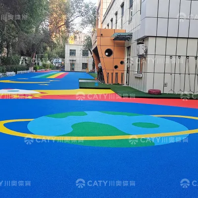 Non Toxic EPDM Rubber Granules for Kids Play Area Surface Kindergarten and Nursery School Projects Rehab Nursing Home