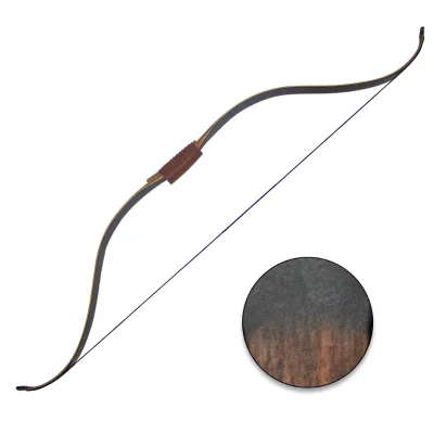 Traditional Fibreglass 30-70lbs Laminated Wooden Korea Horse Bow for Sale Archery Hunting and Arrow Set