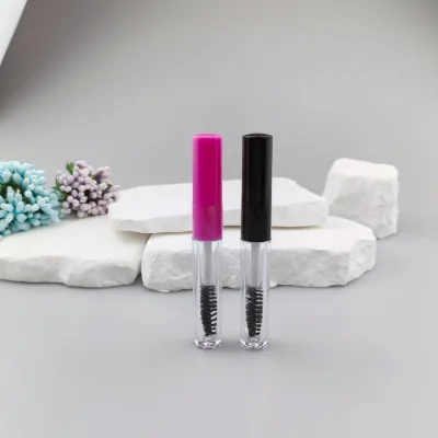 Fashion Custom Logo Pink Empty Mascara Tube Eyeliner Container Luxury Mascara Bottle