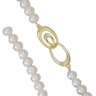 C293 5-6mm 925 Sterling Silver 18K Gold Plated Pearl Clasp for Jewelry Wholesale Metal Cord Ends Clasp Necklace/bracelet Clasp