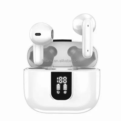 China Factory Fashionable Sports Earphones Noise Reduction Headphones Digital Display Earbuds Stereo Sound Headset