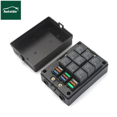 RV Engineering Vehicle Free Combination Multi Way Relay With Safety Circuit General Control Modified Vehicle Fuse Box