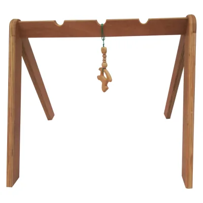 Newborn Gift Eco-friendly Montessori Baby Gym Hanging Toys Wooden Baby Play Gym
