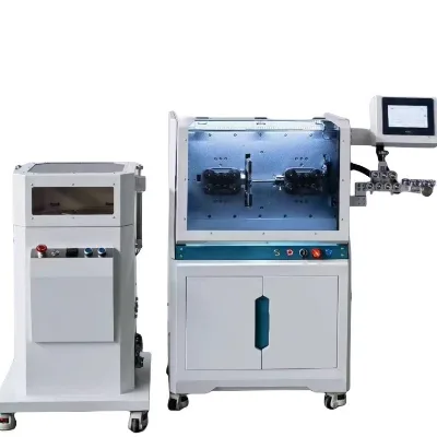 Multi Functional Wire Stripping Machine, Rubber Tube Cutting Machine, Servo Feeding Metal Automatic Wire Stripping Machine