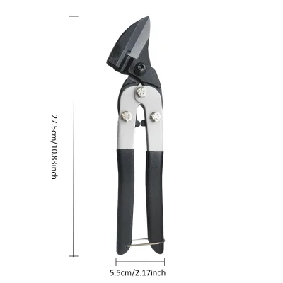 High Quality 11inch Easy Action Chrome-Molybdenum Steel Tin Snips for DIY Projects