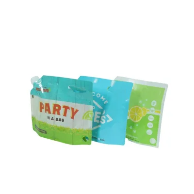 Reusable Large-capacity Portable Outdoor Foldable 5 Liter Plastic Foldable Drinking Water Bag with Handle
