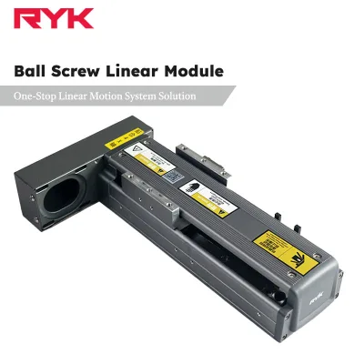 RY60 Heavy Load Semi-Enclosed Linear Stage Ball Screw Bearing Linear Guide Rail Two Axis High Precision CNC Sliding Table Module