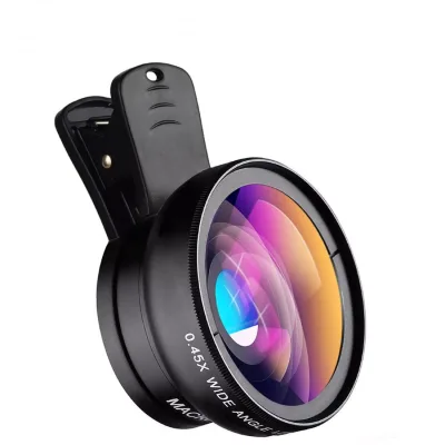 Phone Lens Kit Wide Angle Super Macro HD Camera Photography Mobile Detachable