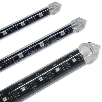 Outdoor Waterproof IP65 Meteor Tube DMX512 Control Mode Projection Lights for Promotional Outdoor Displays