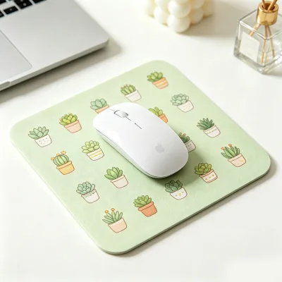 Polished Edge Wholesale Mousepad Smooth Custom PVC Mousepad Computer Pad for Editing Suite