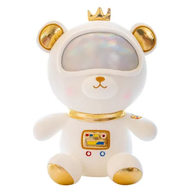 IStapromo Gifts New Soft Space Bear Plush Toys Cute Bear Cosmonaut Dolls Stuffed Animals Teddy Bear Plush Toys