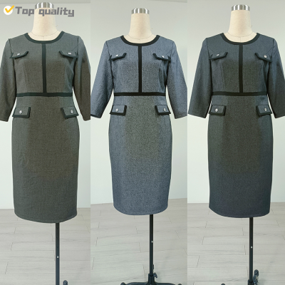 Ready to Ship Woman Clothes 2021 Casual Dresses Ladies Clothes Plus Size