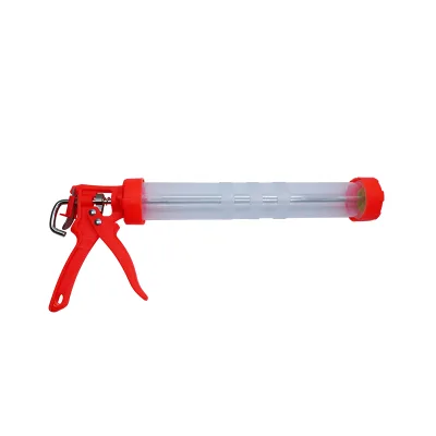 Minghe MH Manual Industrial Grade Caulk Gun 600ml Sausage Sealant Adhesive 360 Degree Rotation Construction Joints Crevices OEM